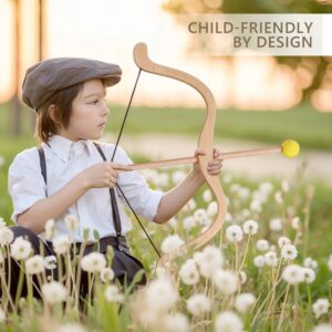 Montessori Wooden Bow and Arrow Toy